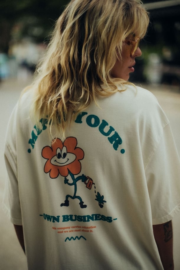 Own Business Tee - Super Natural