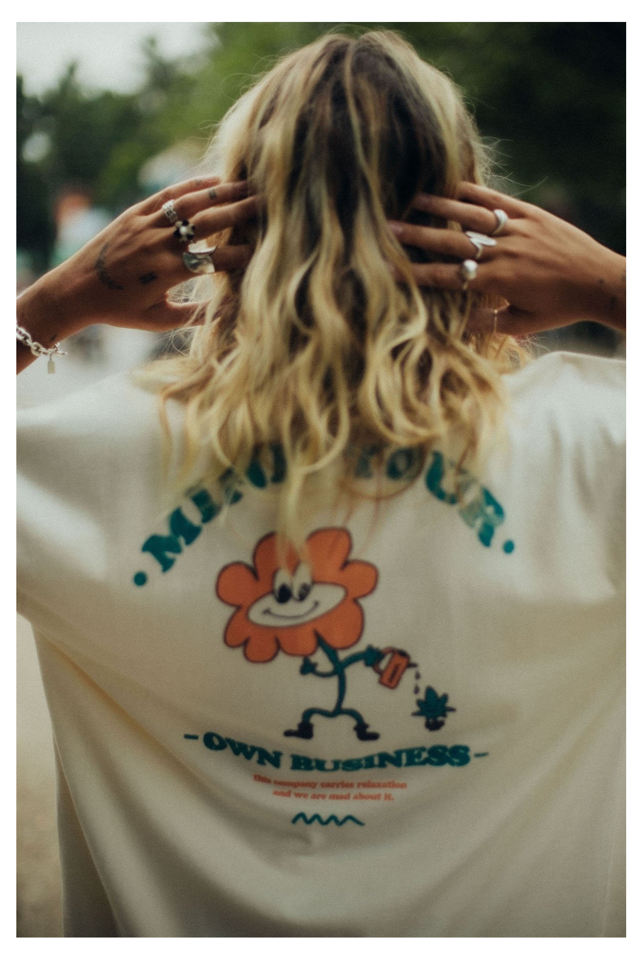 Own Business Tee - Super Natural