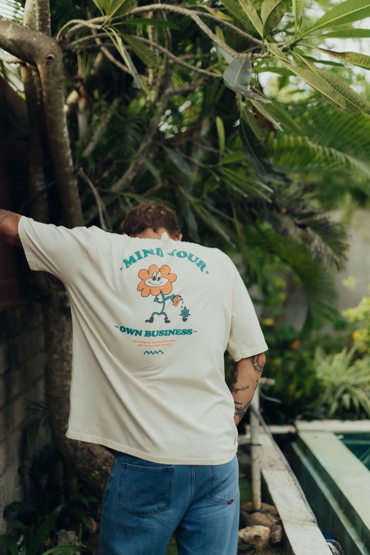 Own Business Tee - Super Natural