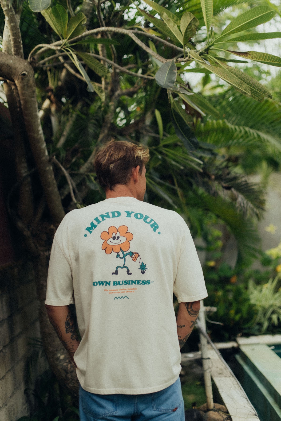 Own Business Tee - Super Natural