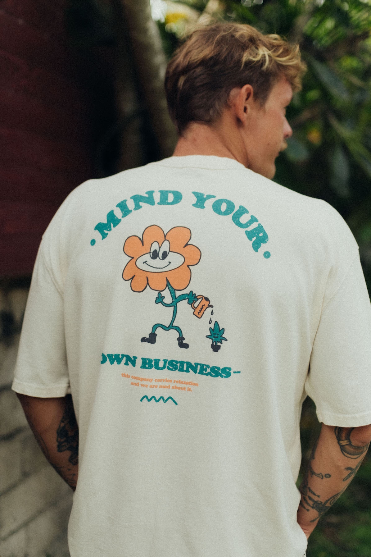 Own Business Tee - Super Natural