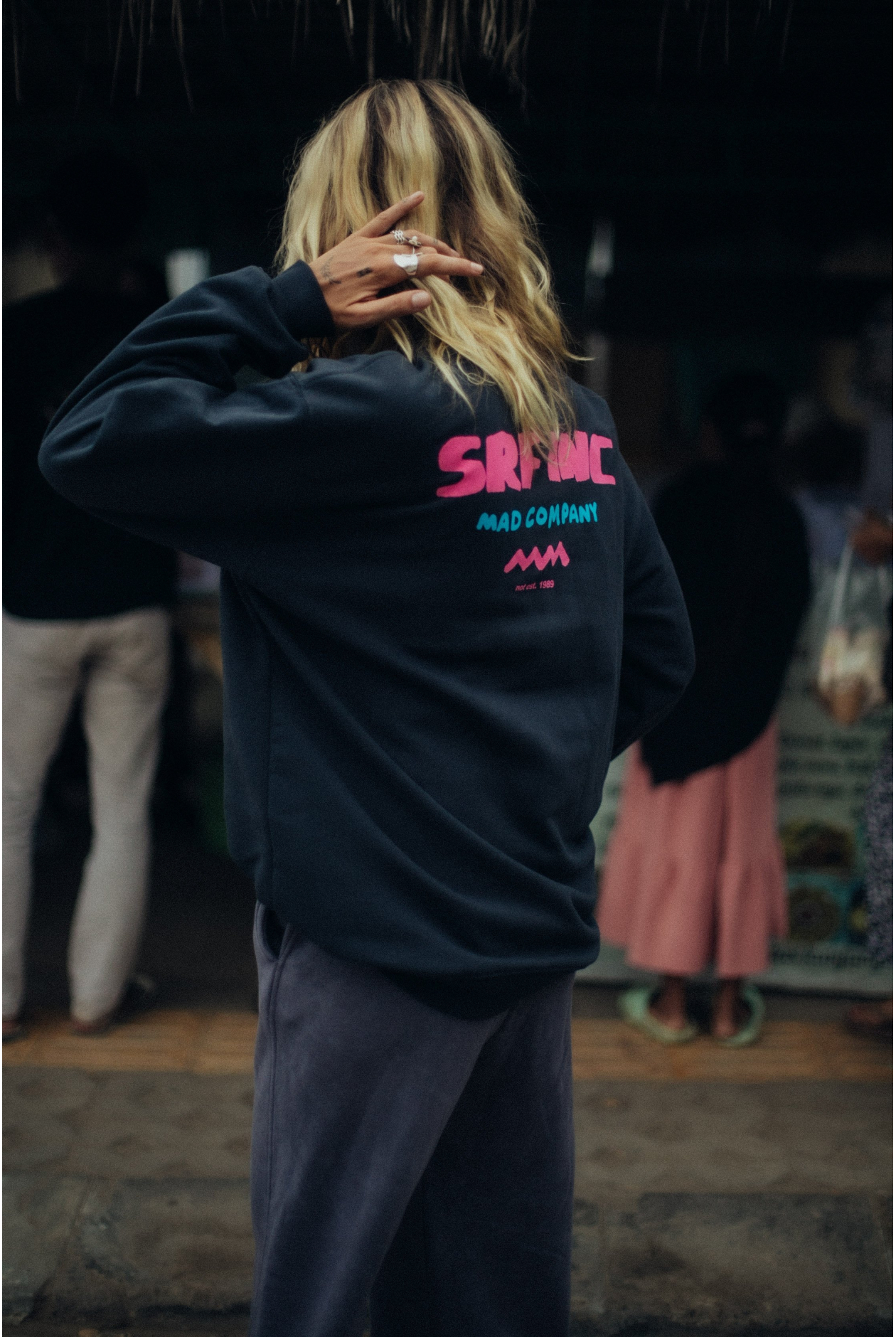 Mad Company Sweat - Acid Black Mad Company Sweat - Acid Black