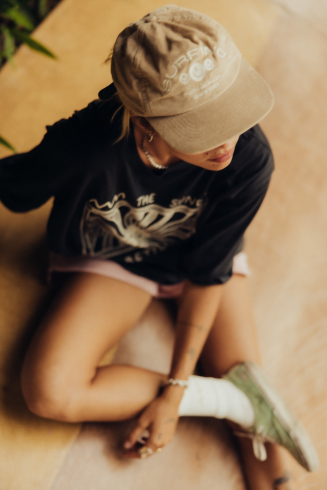 No Rules Cord Cap - Cookie