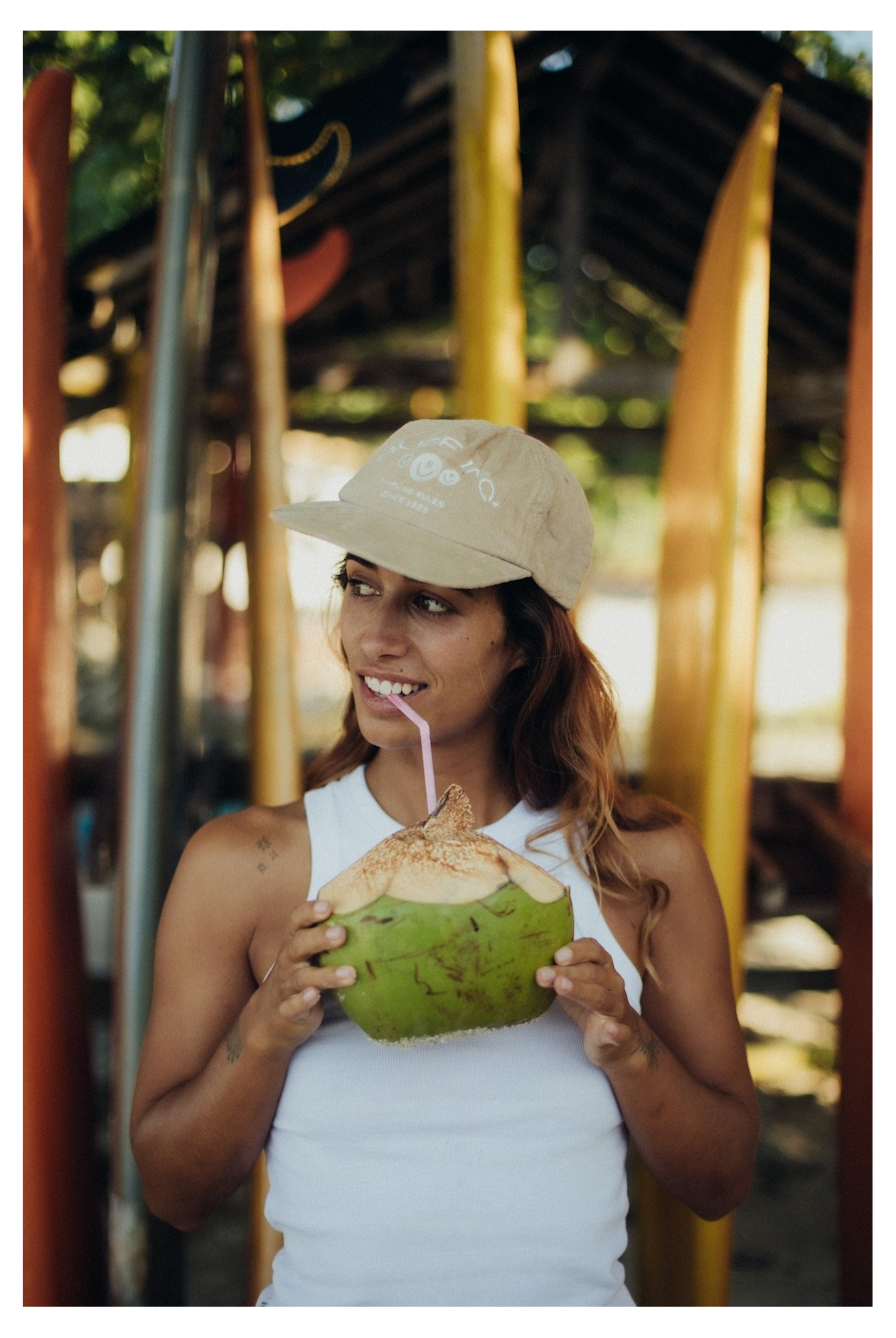 No Rules Cord Cap - Cookie No Rules Cord Cap - Cookie