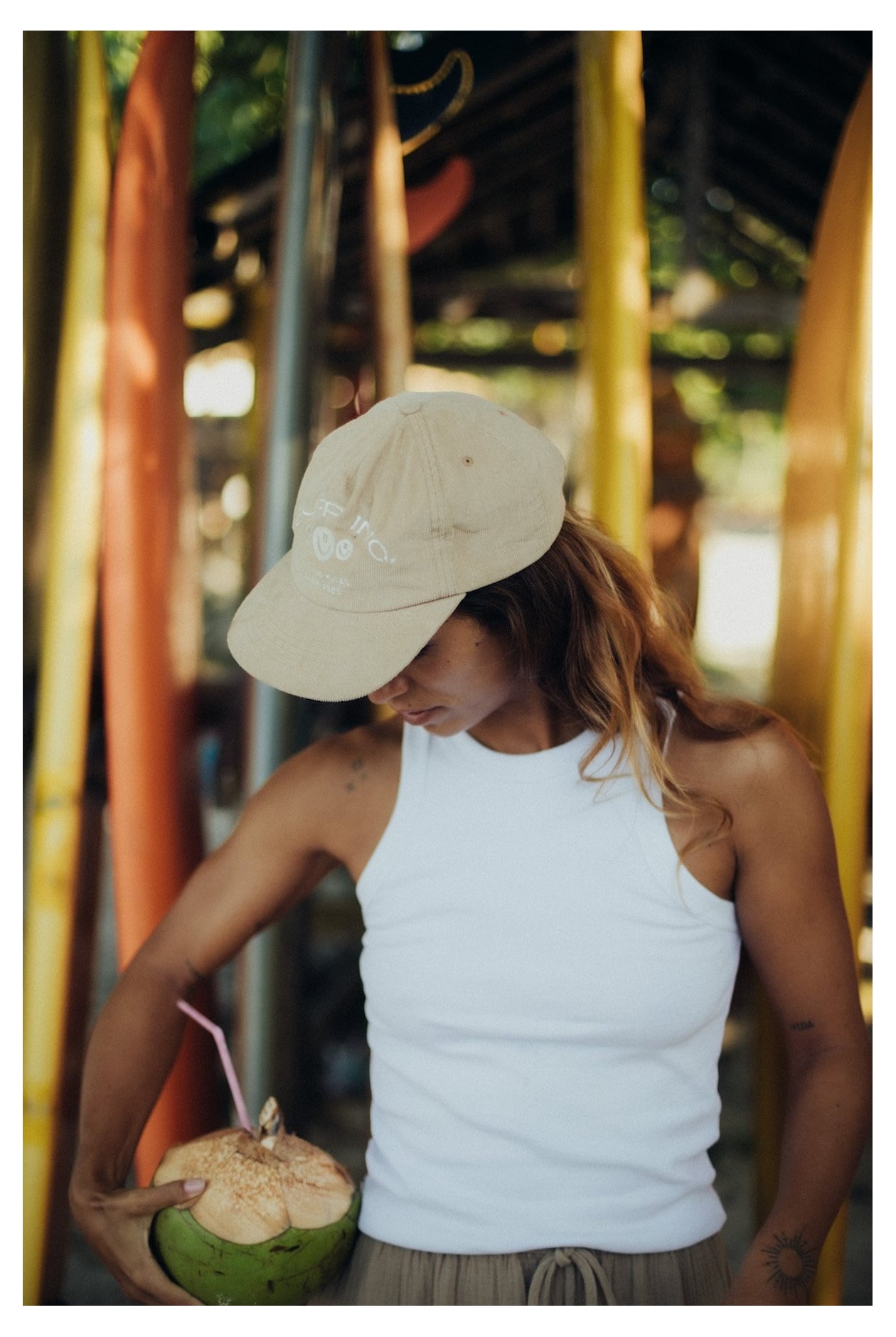 No Rules Cord Cap - Cookie No Rules Cord Cap - Cookie