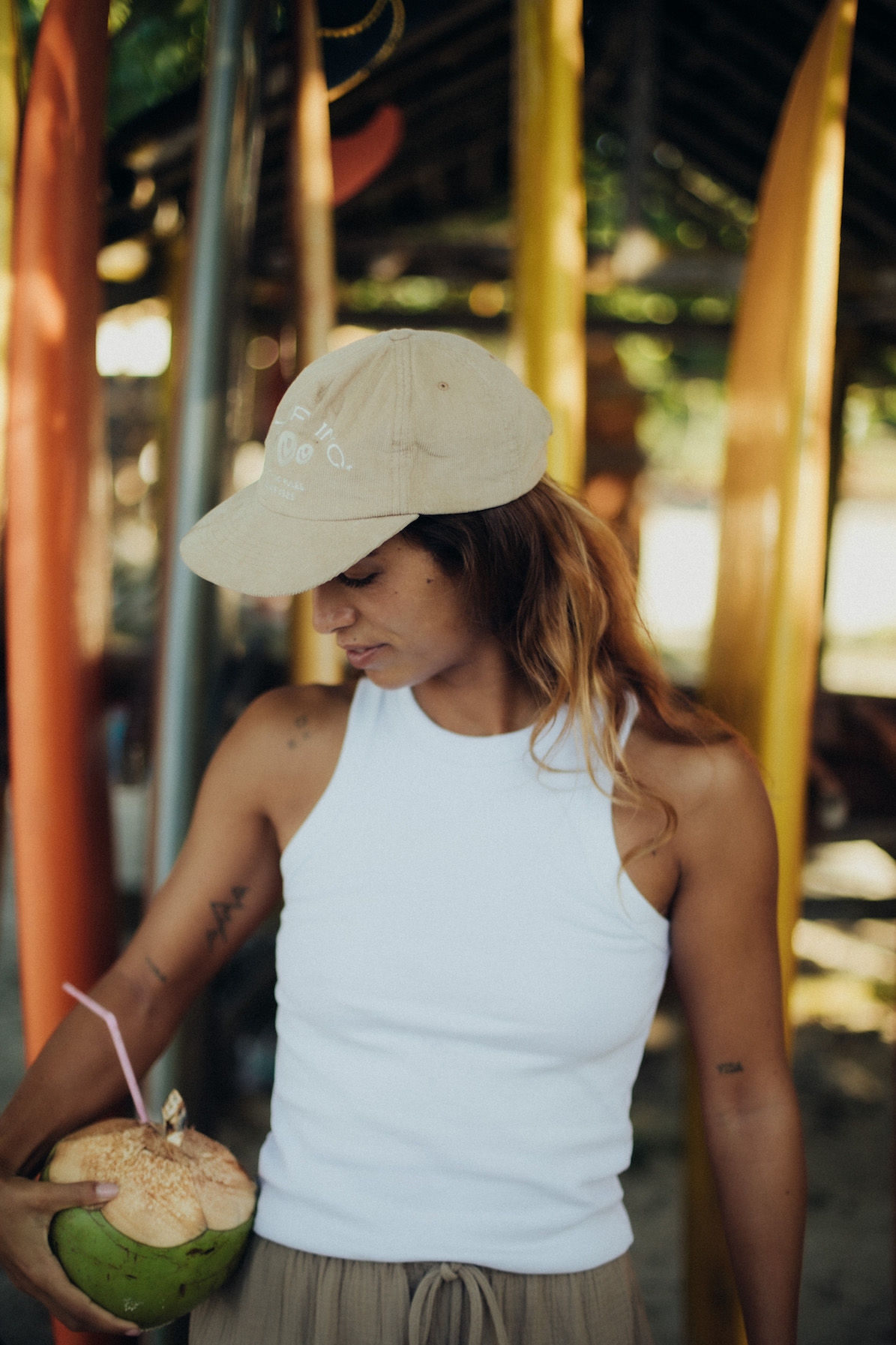 No Rules Cord Cap - Cookie No Rules Cord Cap - Cookie