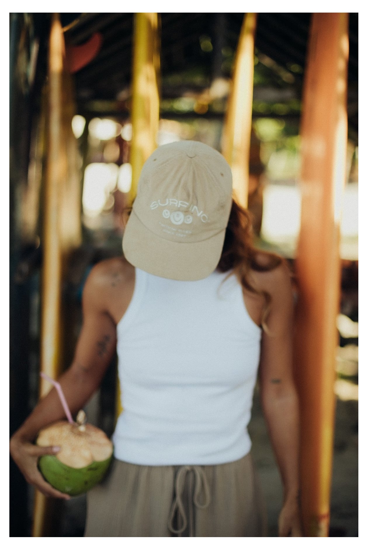 No Rules Cord Cap - Cookie No Rules Cord Cap - Cookie