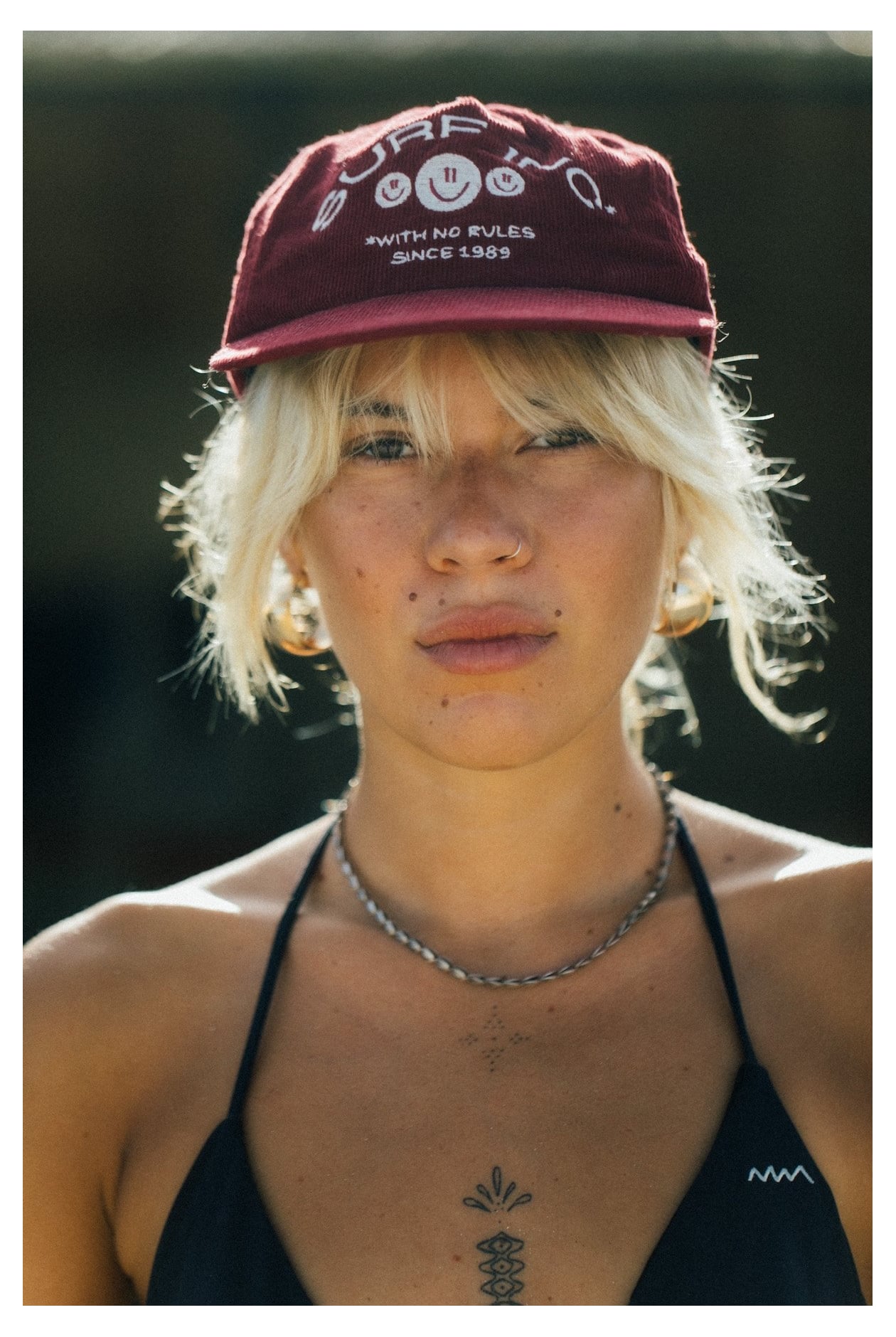 No Rules Cord Cap - Formula Red No Rules Cord Cap - Formula Red