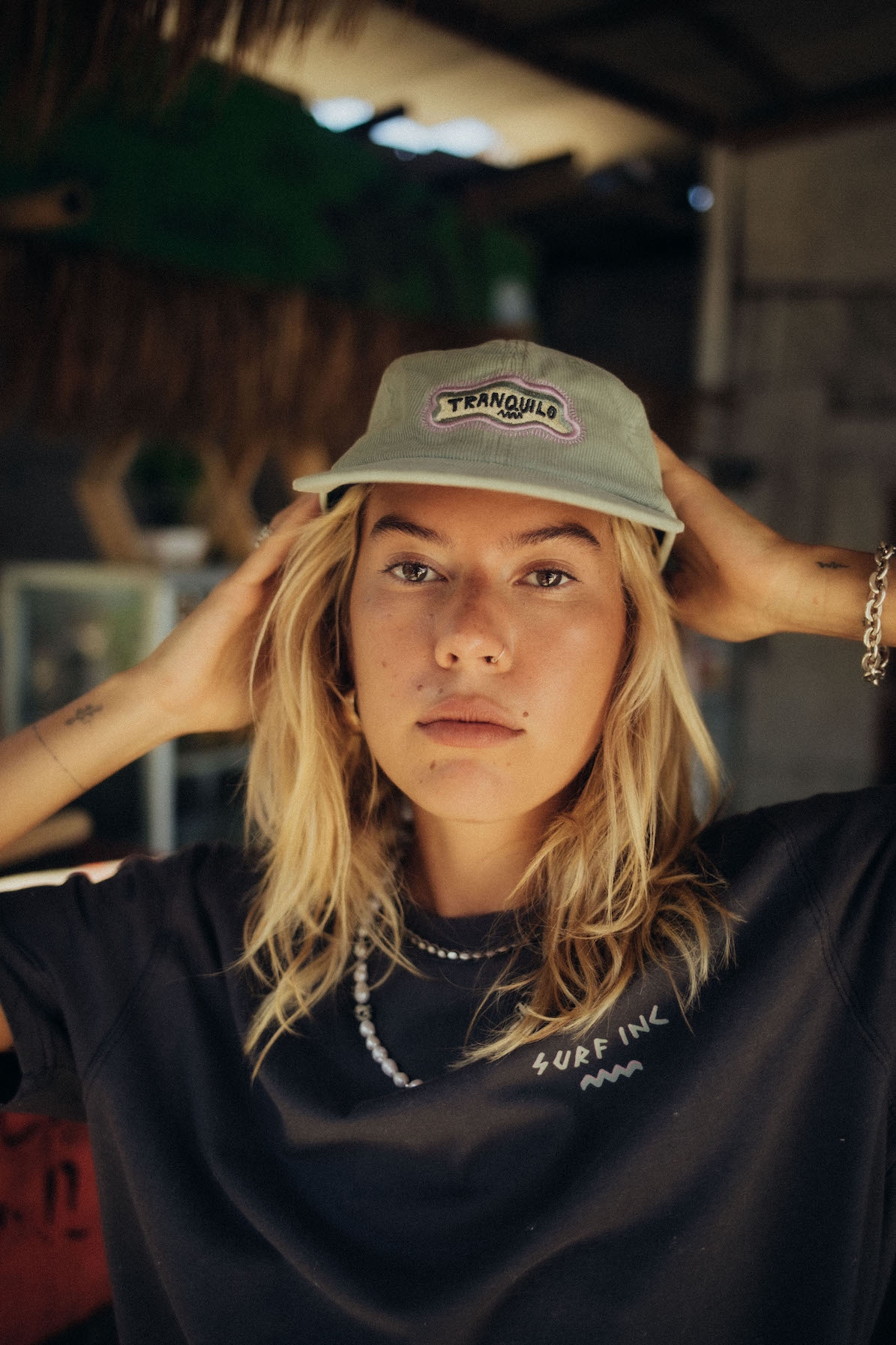 Tranquilo Cord Cap - Orbit Mint Tranquilo Cord Cap - Orbit Mint