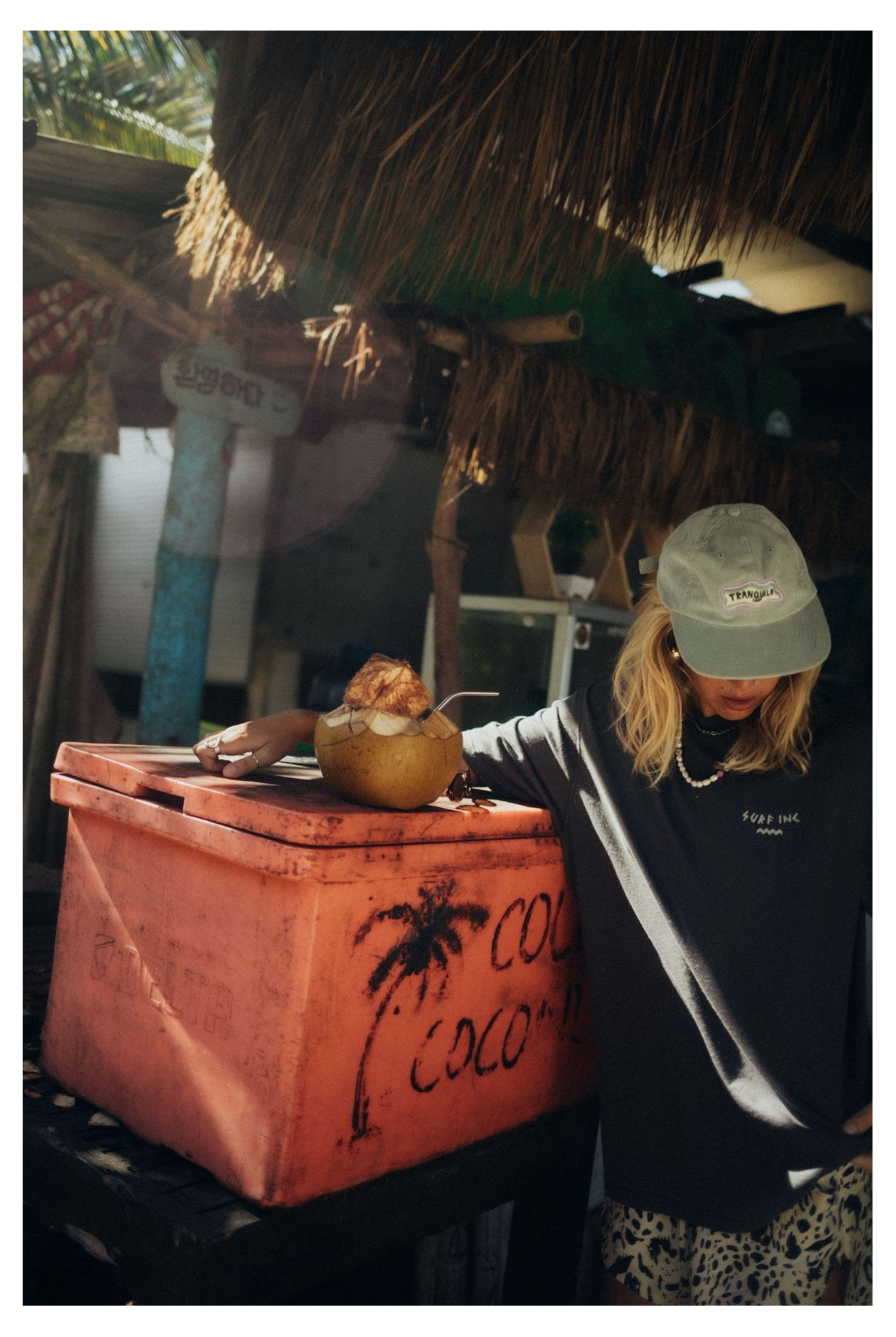 Tranquilo Cord Cap - Orbit Mint Tranquilo Cord Cap - Orbit Mint