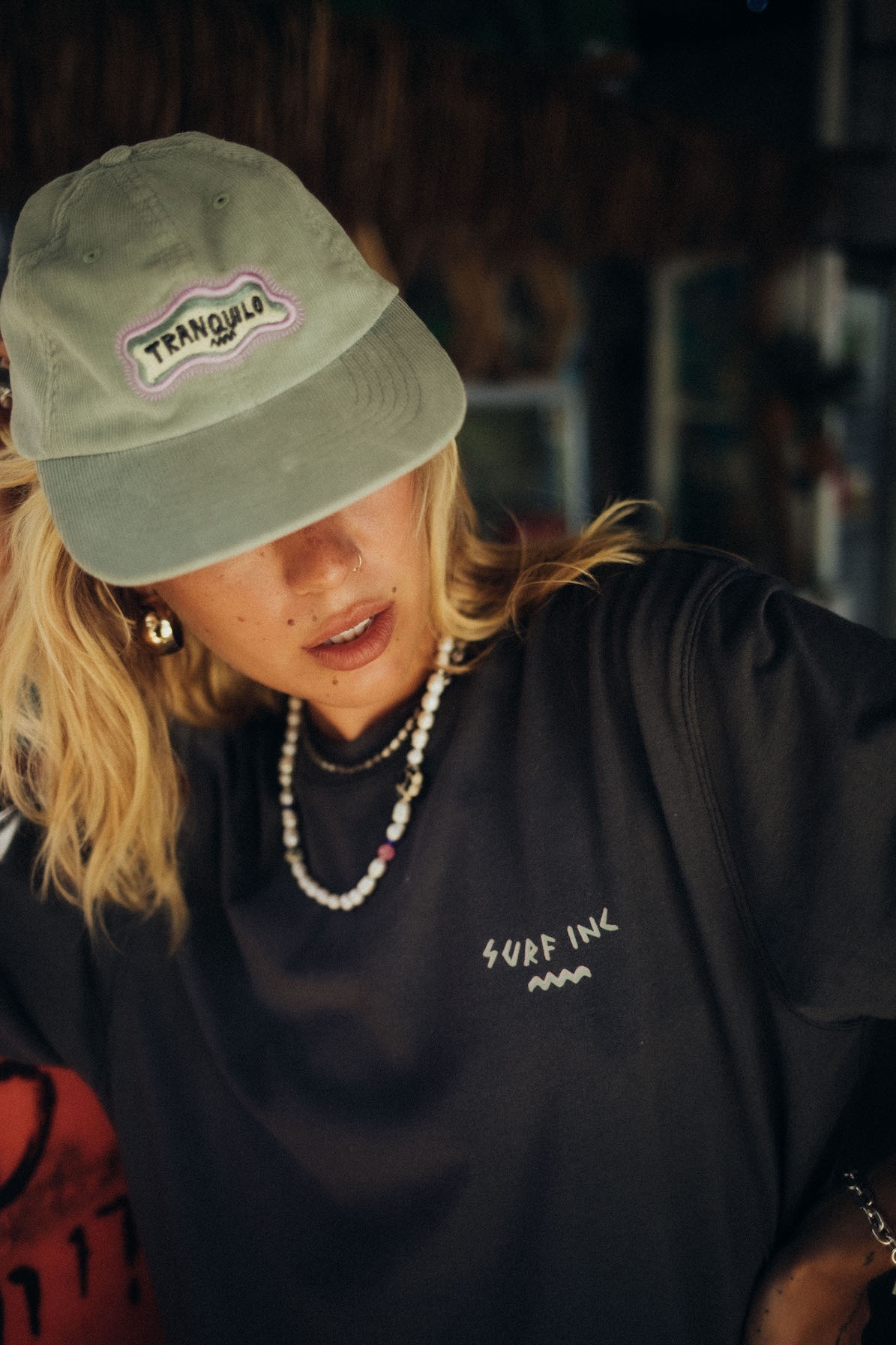 Tranquilo Cord Cap - Orbit Mint Tranquilo Cord Cap - Orbit Mint