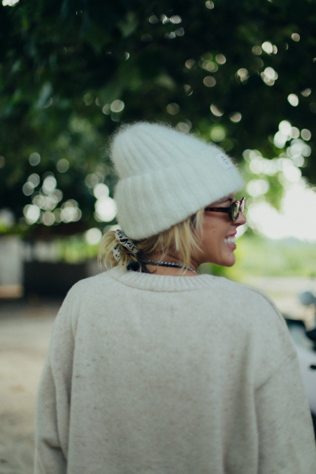 Olivia SRF Beanie - Vintage White Olivia SRF Beanie - Vintage White