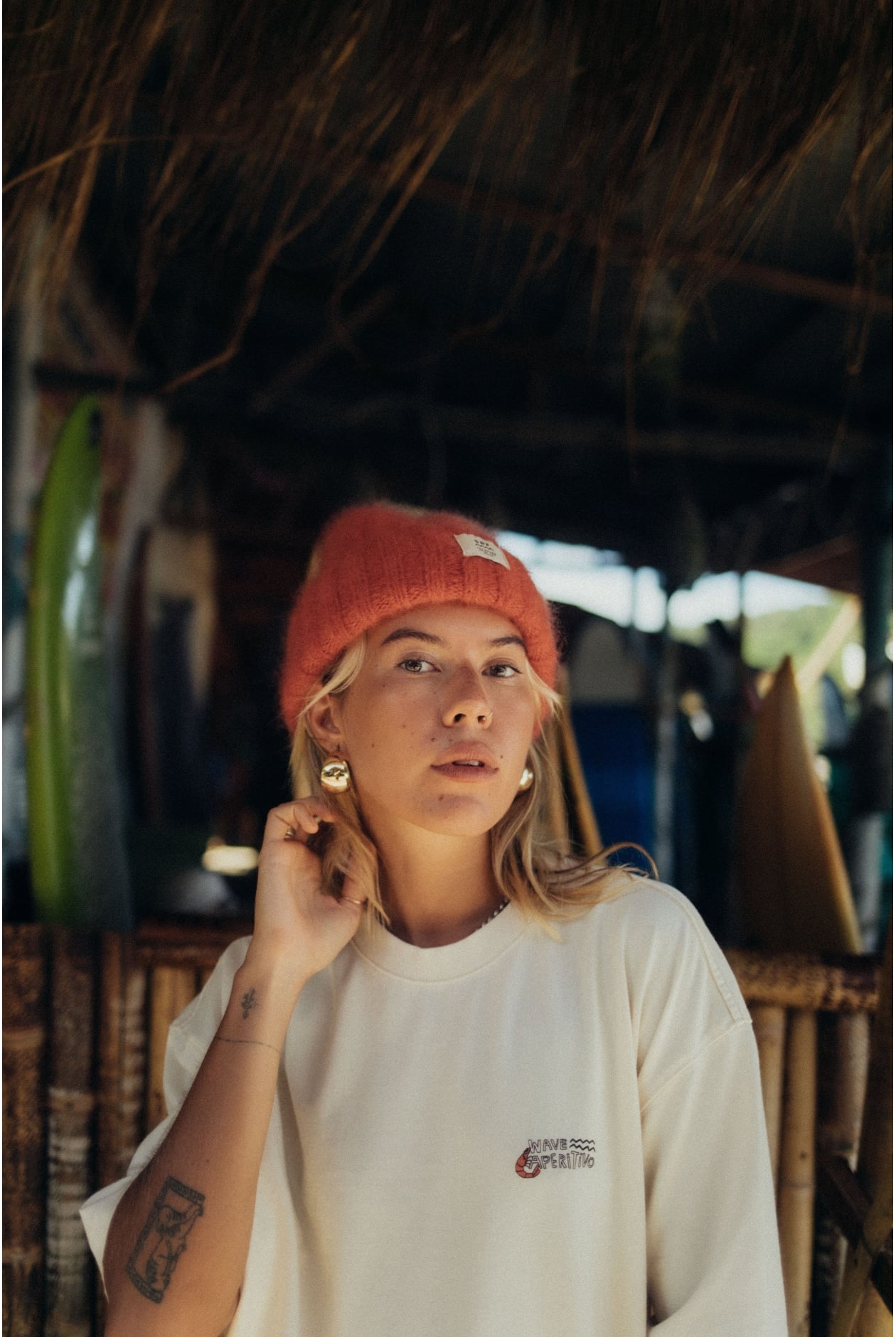 Olivia SRF Beanie - Terra Olivia SRF Beanie - Terra