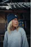Olivia SRF Beanie - Stone Grey | Surf Inc. Olivia SRF Beanie - Stone Grey | Surf Inc.