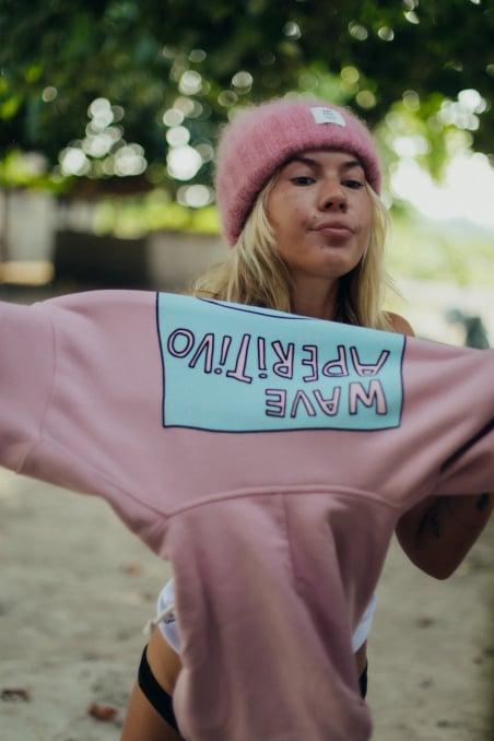 Olivia SRF Beanie - Dirty Pink Olivia SRF Beanie - Dirty Pink