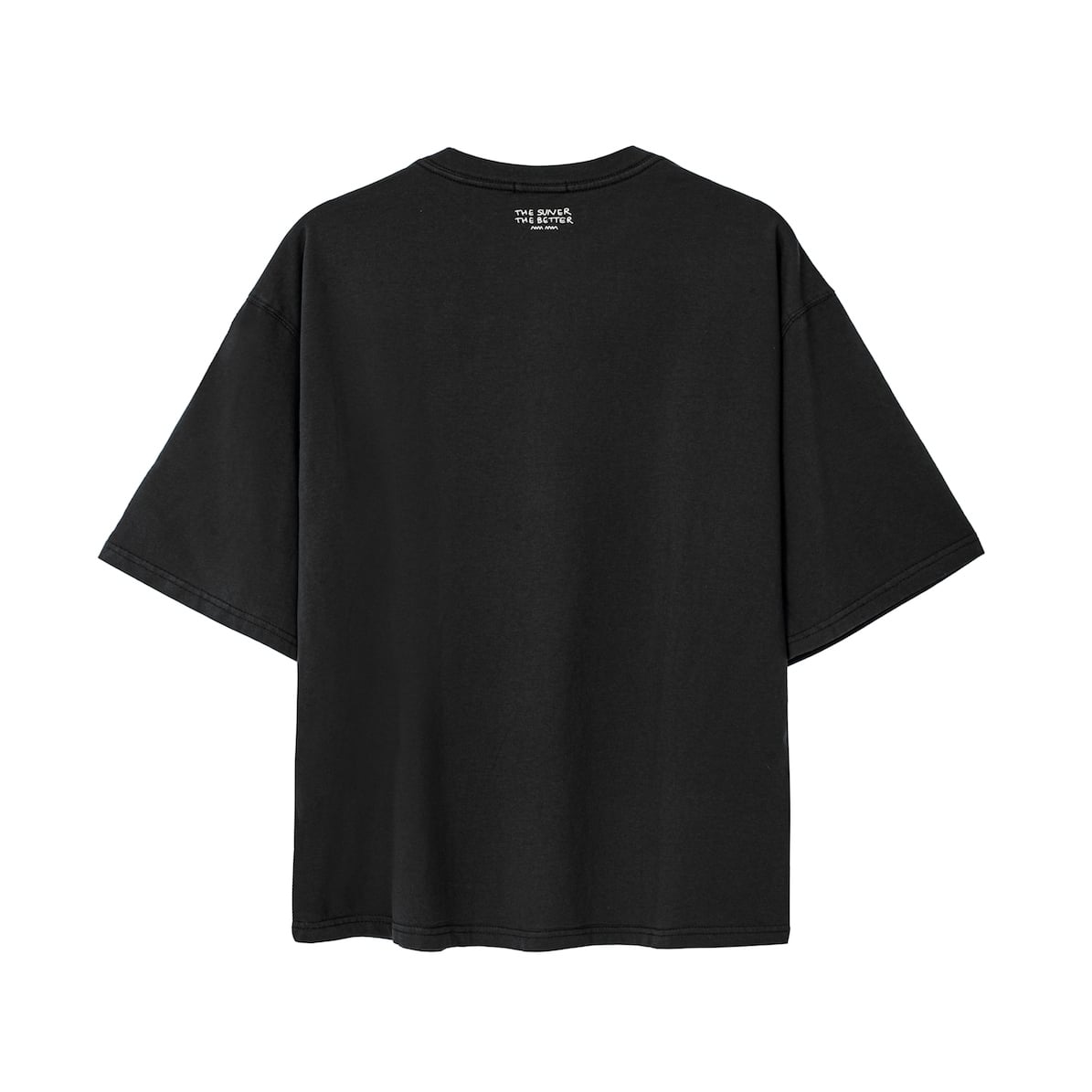 The Suner Tee - Acid Black