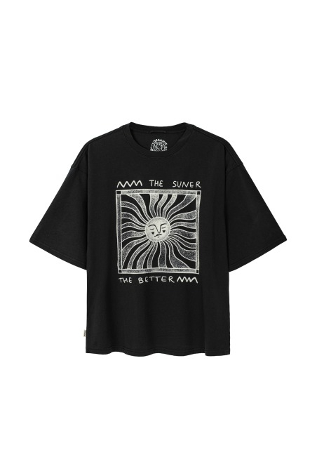 The Suner Tee - Acid Black The Suner Tee - Acid Black