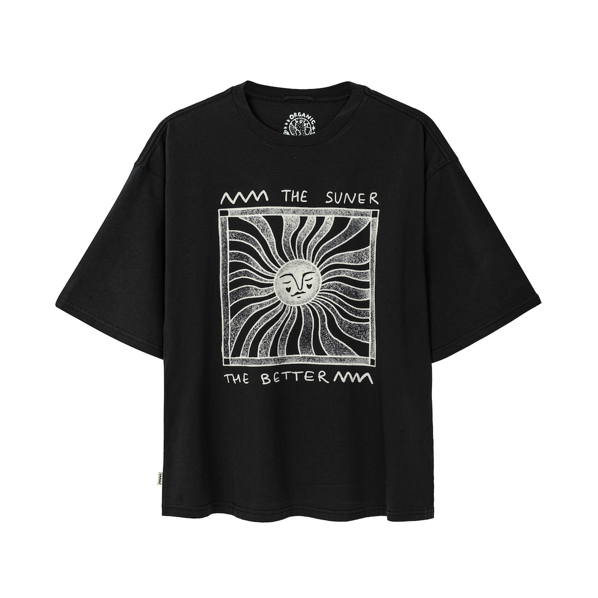 The Suner Tee - Acid Black The Suner Tee - Acid Black