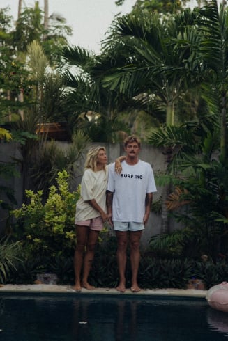 Logo Tee - Paper White | Surf Inc.