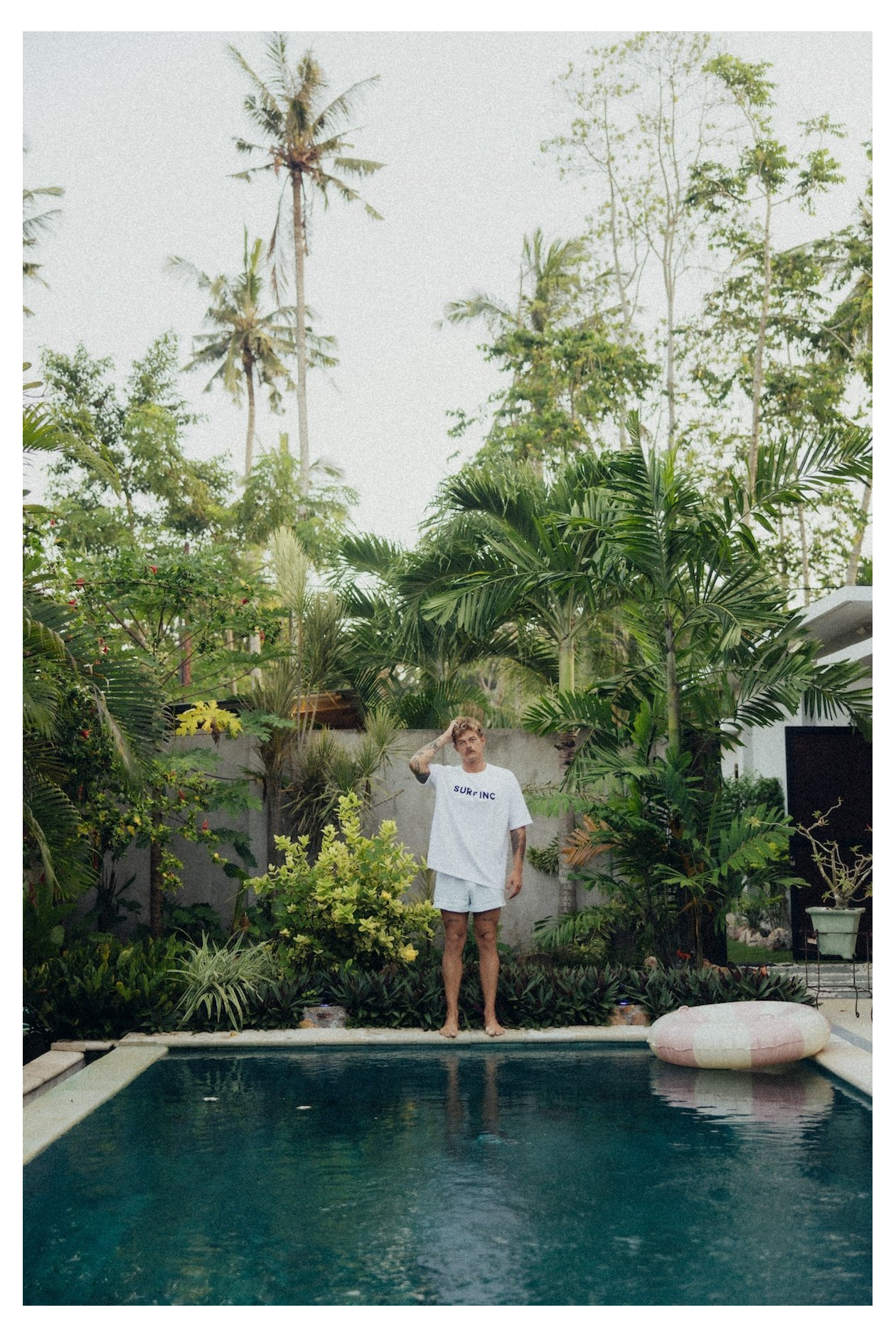 Logo Tee - Paper White | Surf Inc.