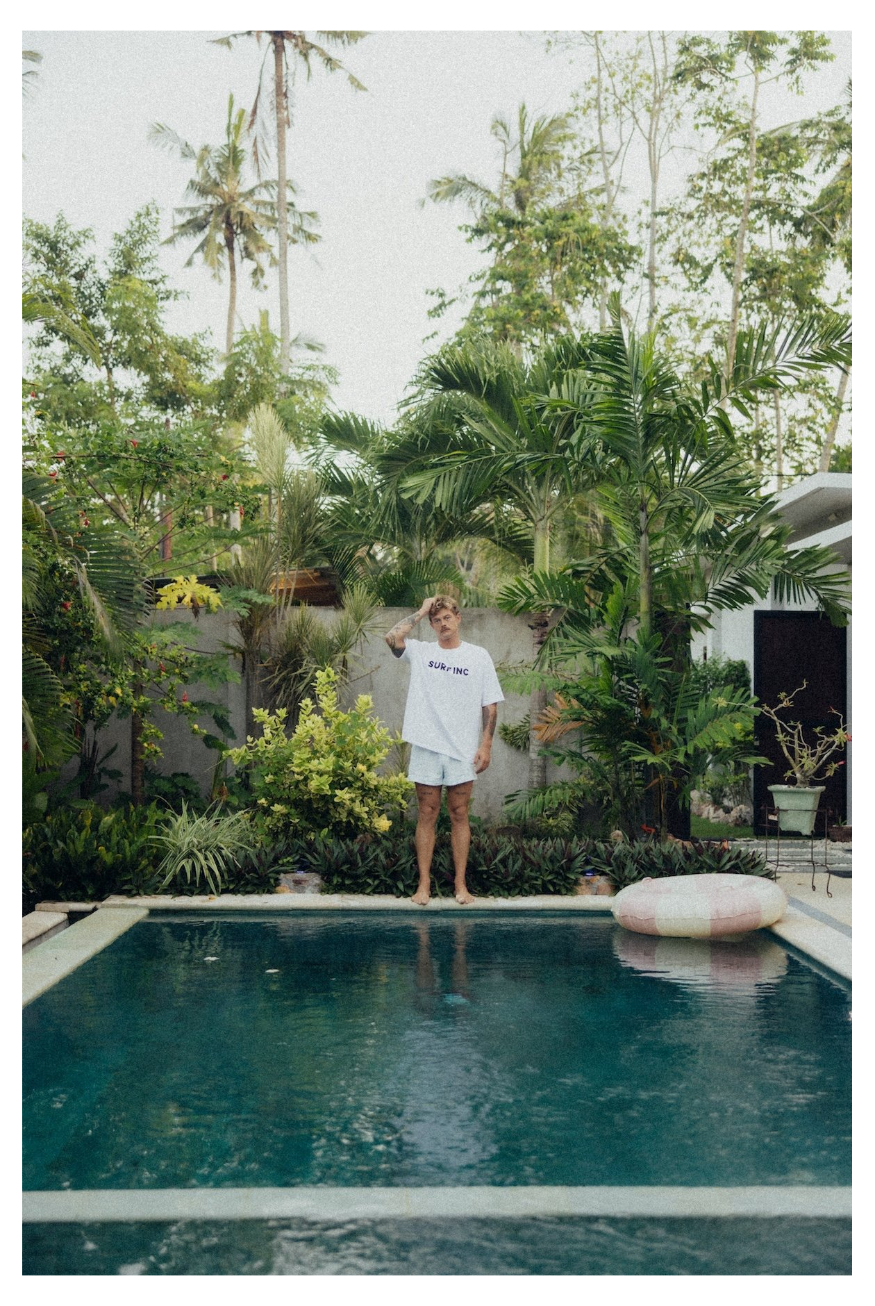 Logo Tee - Paper White | Surf Inc.