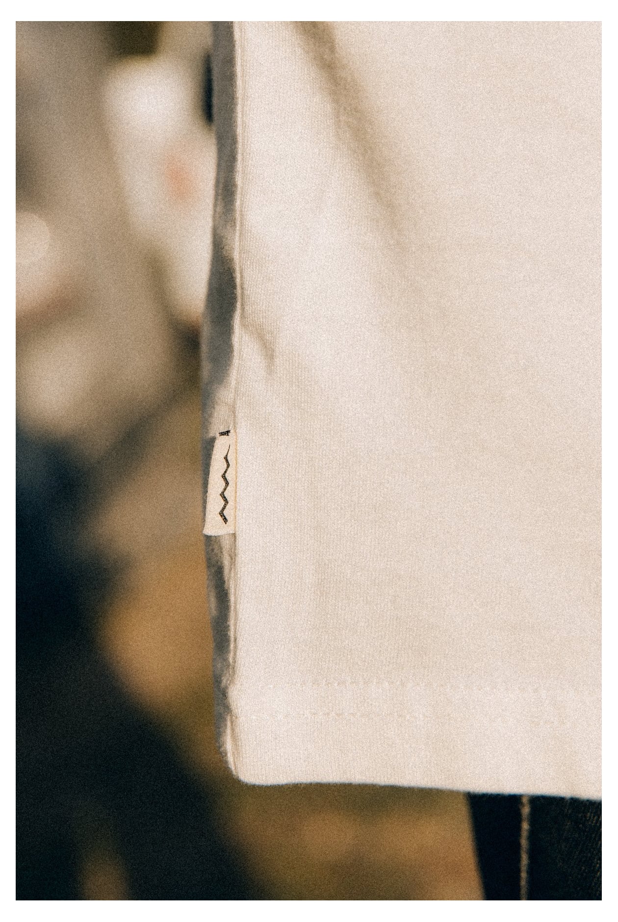 Aqua Box Tee - Vintage White