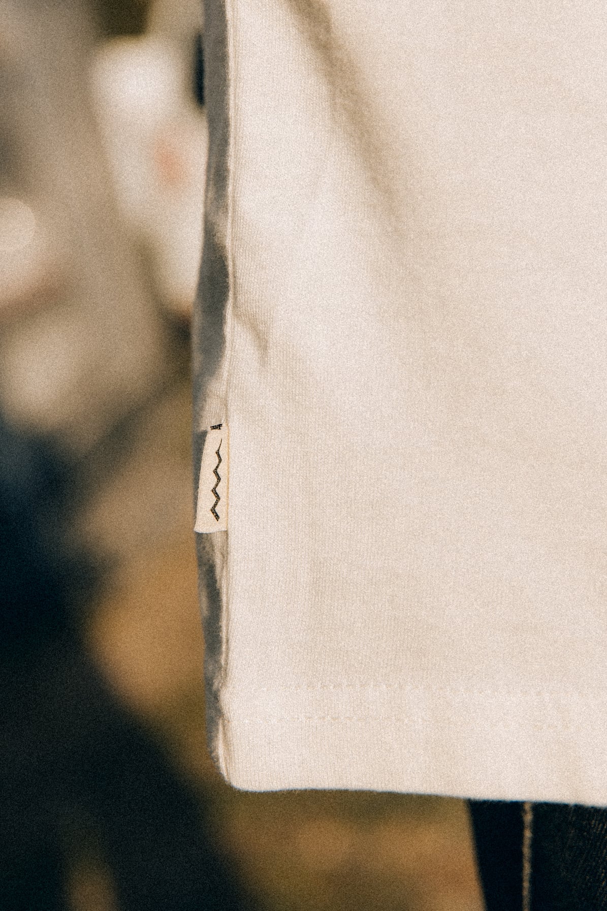 Aqua Box Tee - Vintage White