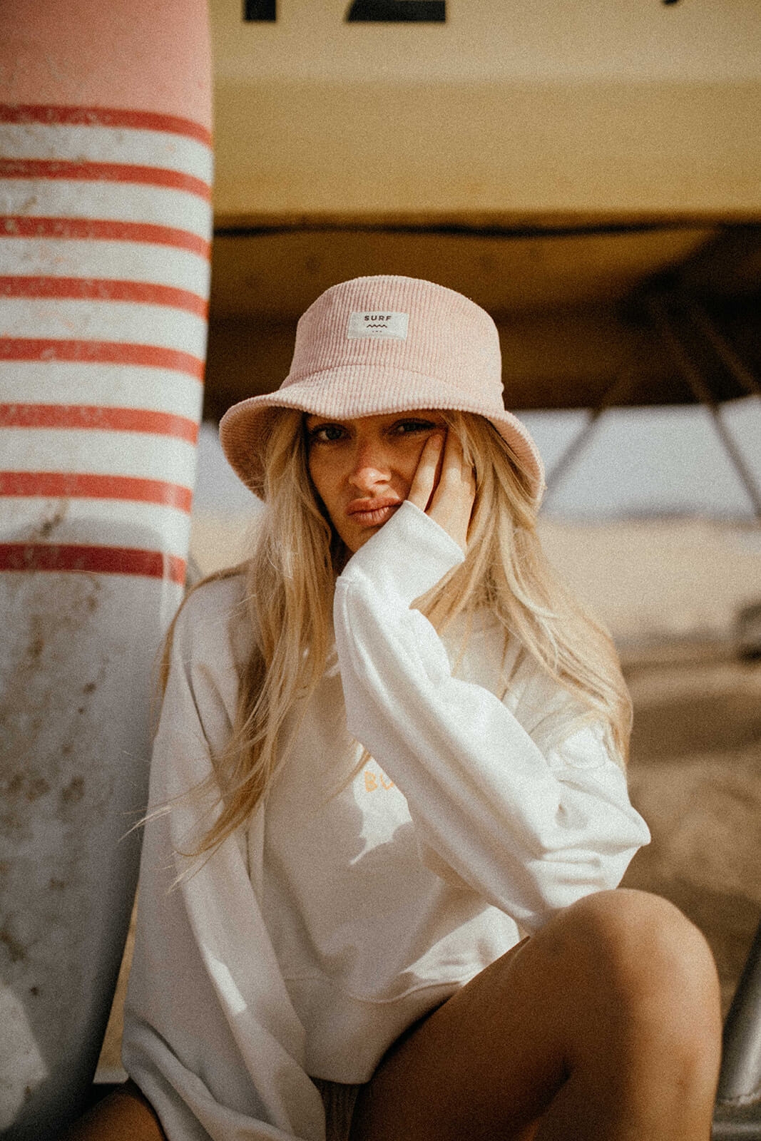 Pink Kush Cord Bucket