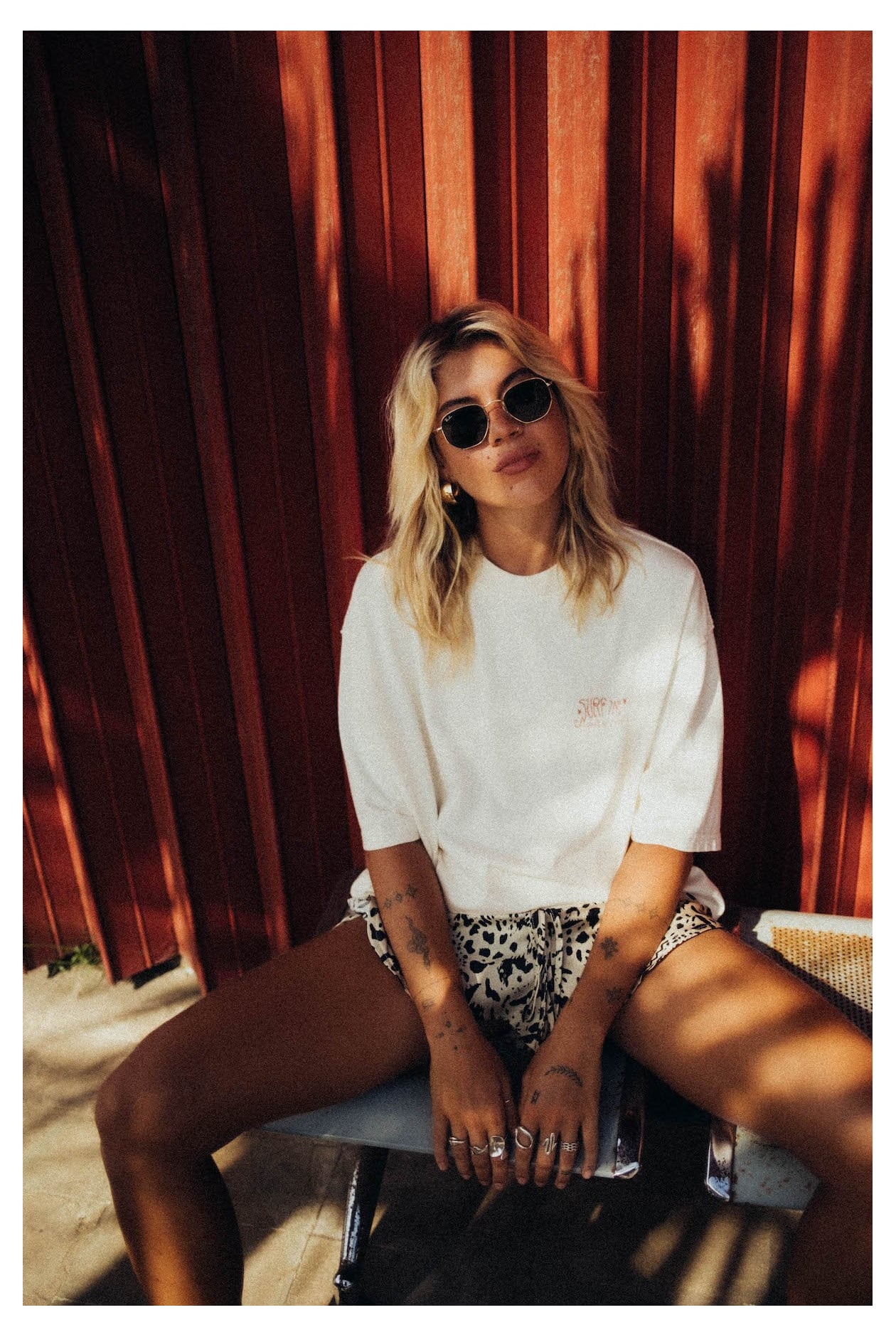 Animal Shorts - Silk Blend Animal Shorts - Silk Blend