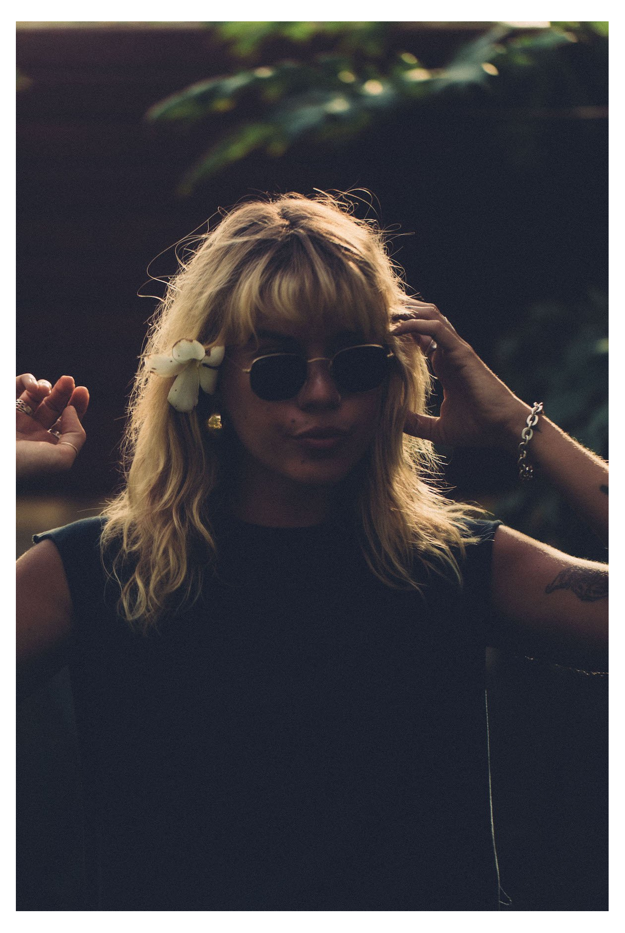 Pocket Tank Top - Acid Black