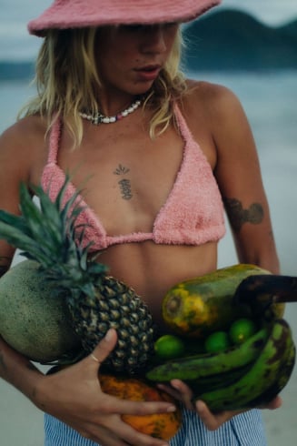 Frotte Triangle Bra -...