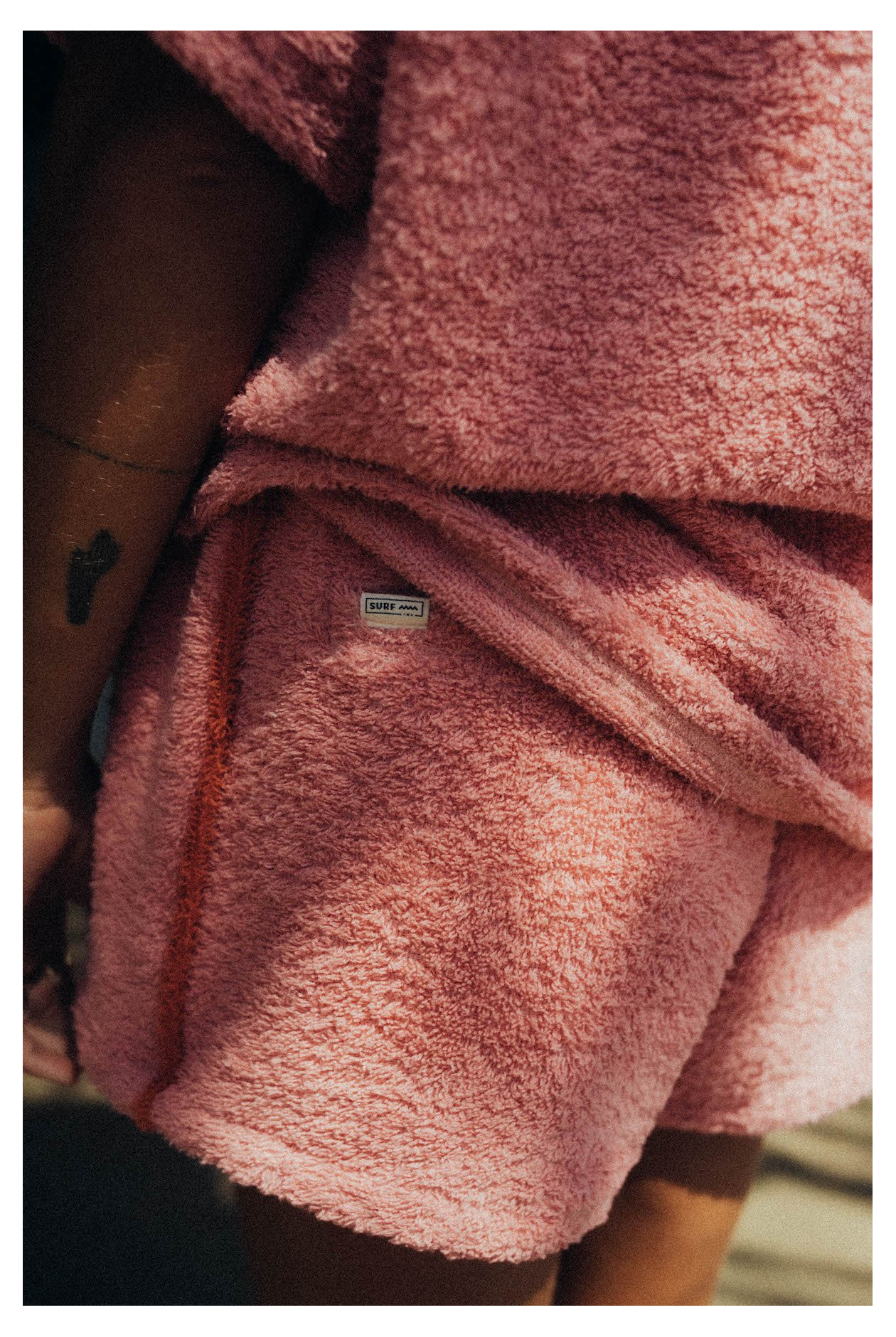 Frotte Shorts - Flamingo Pink Frotte Shorts - Flamingo Pink