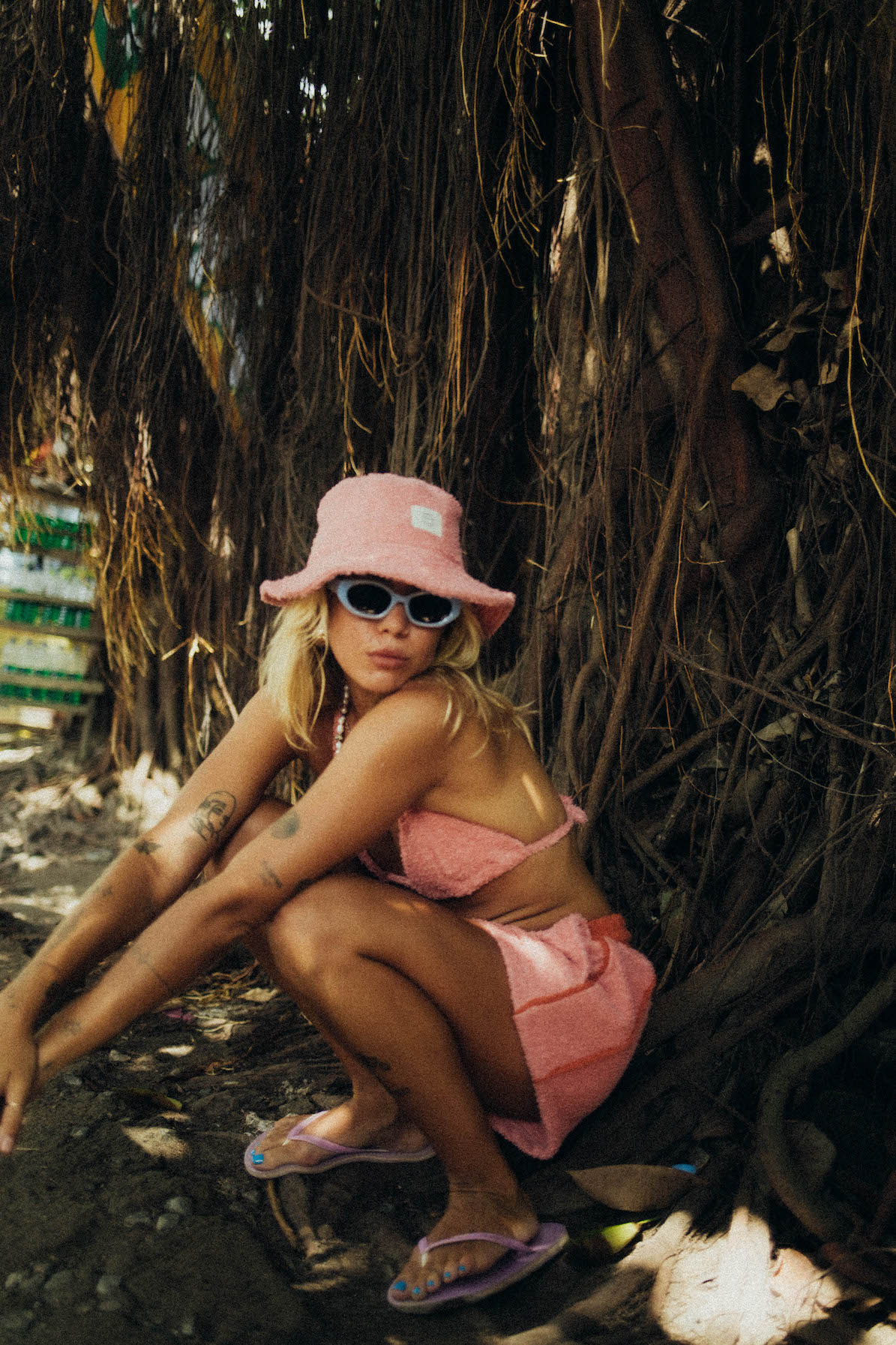 Frotte Shorts - Flamingo Pink