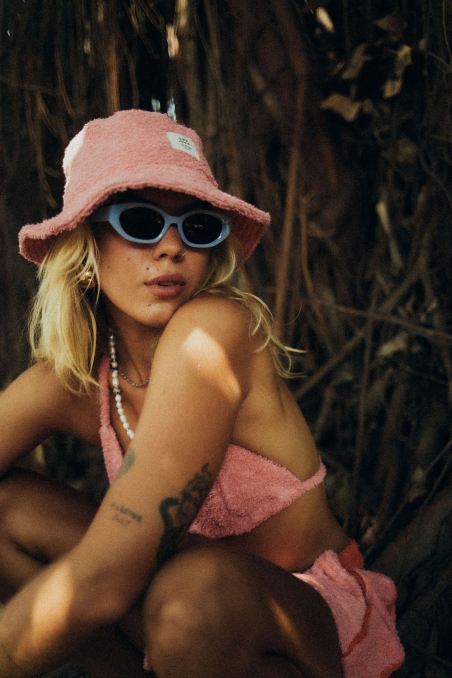 Frotte Shorts - Flamingo Pink Frotte Shorts - Flamingo Pink