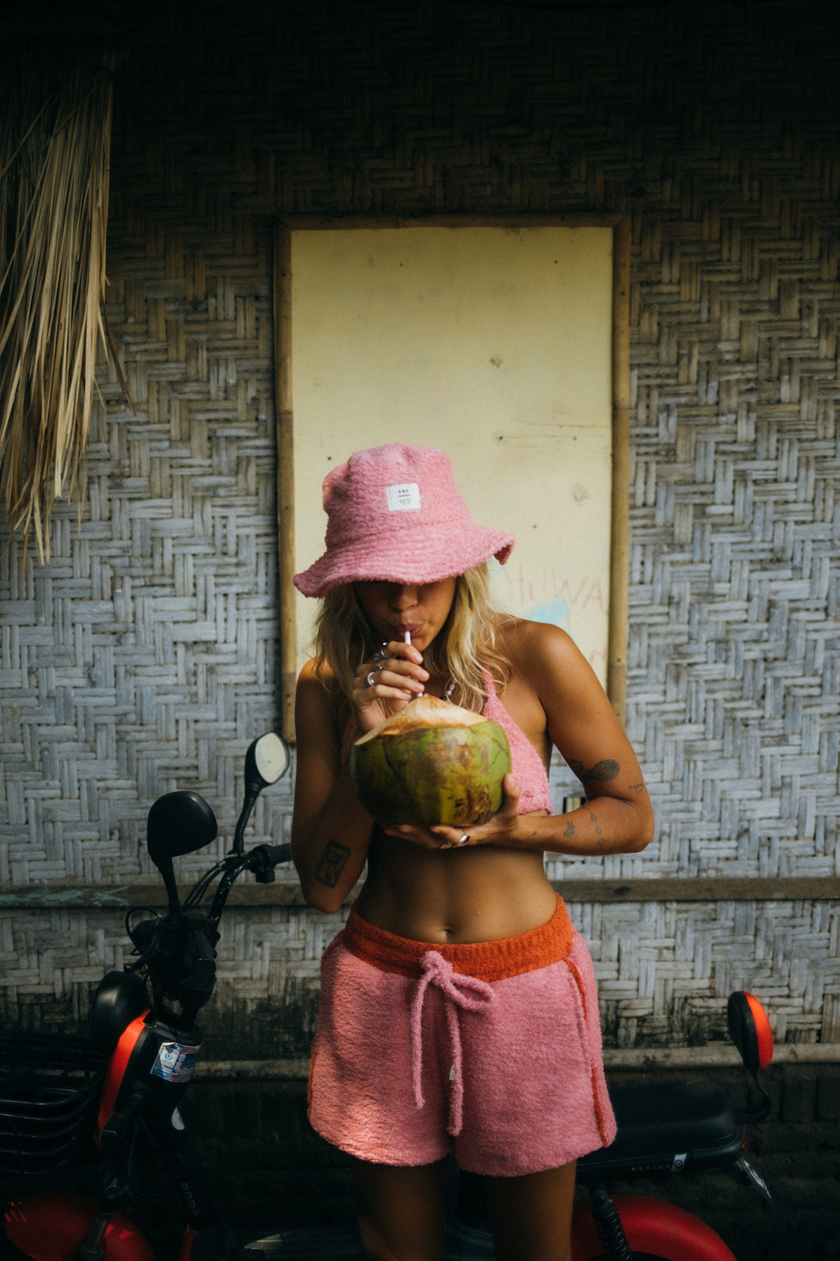 Frotte Shorts - Flamingo Pink