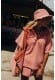 Frotte Polo Tee - Flamingo Pink