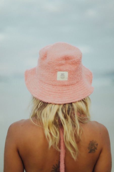 Frotte Bucket - Flamingo Pink Frotte Bucket - Flamingo Pink