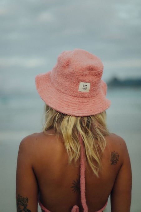 Frotte Bucket - Flamingo Pink Frotte Bucket - Flamingo Pink