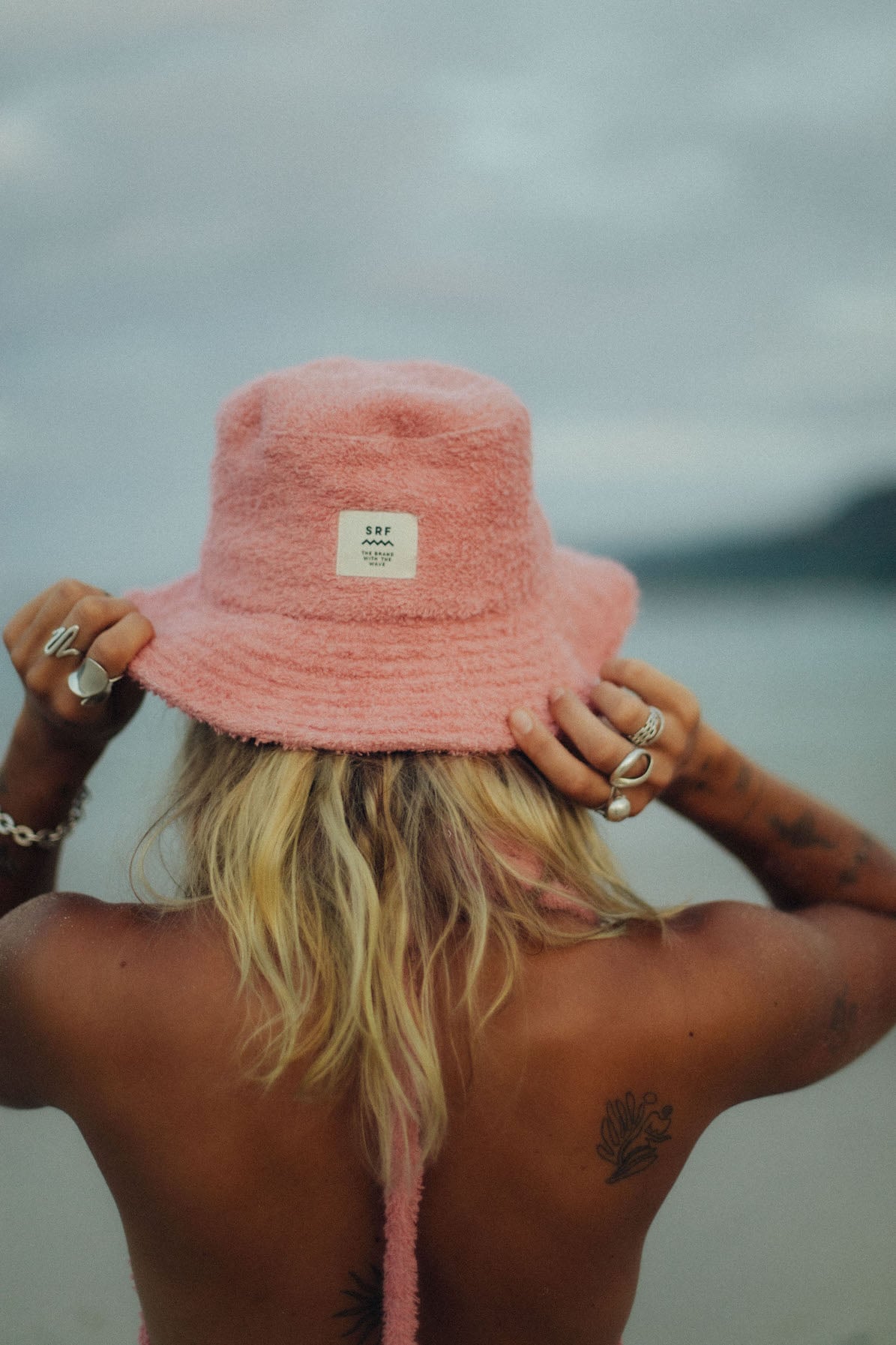 Frotte Bucket - Flamingo Pink Frotte Bucket - Flamingo Pink