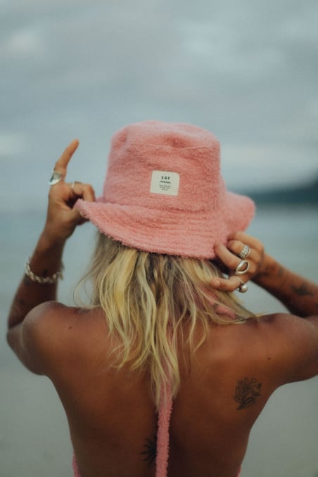 Frotte Bucket - Flamingo Pink Frotte Bucket - Flamingo Pink
