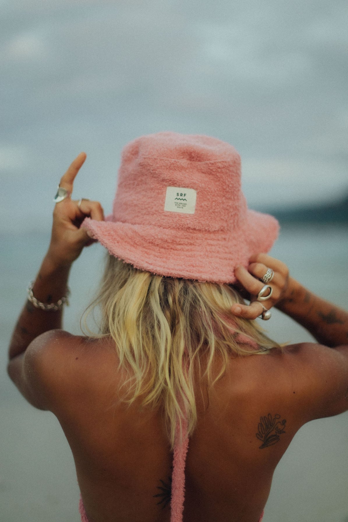 Frotte Bucket - Flamingo Pink Frotte Bucket - Flamingo Pink