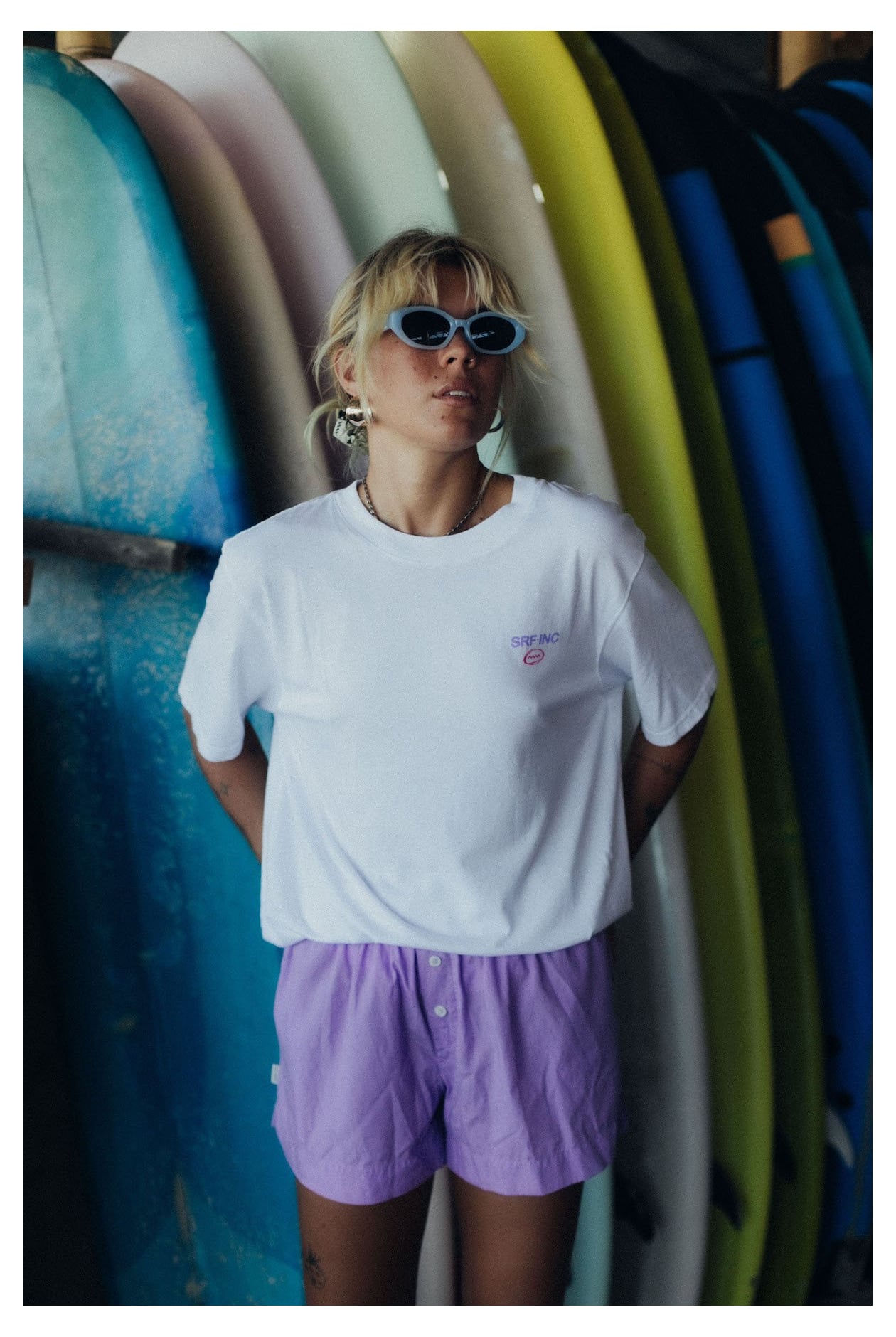 Lyocell Boxer Shorts - Berry Ice Cream Lyocell Boxer Shorts - Berry Ice Cream