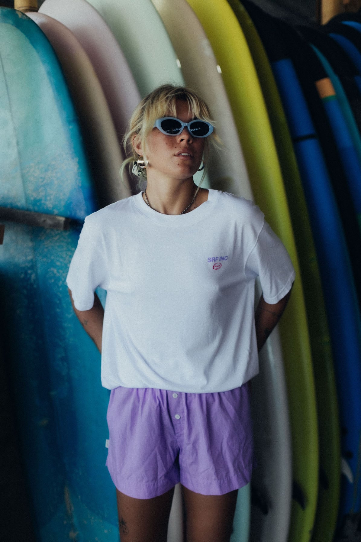 Lyocell Boxer Shorts - Berry Ice Cream Lyocell Boxer Shorts - Berry Ice Cream