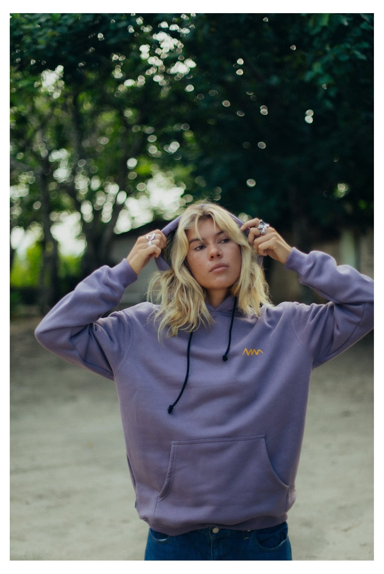 Soul Hoodie - Deep Purple