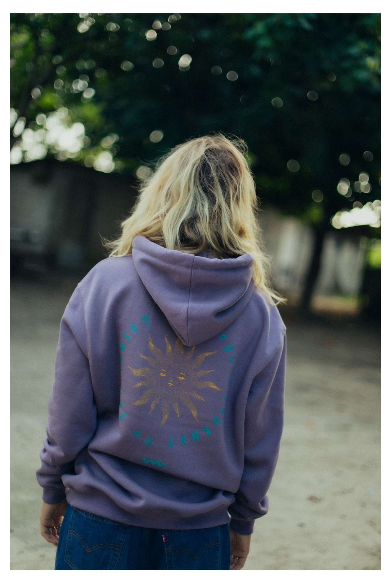 Soul Hoodie - Deep Purple