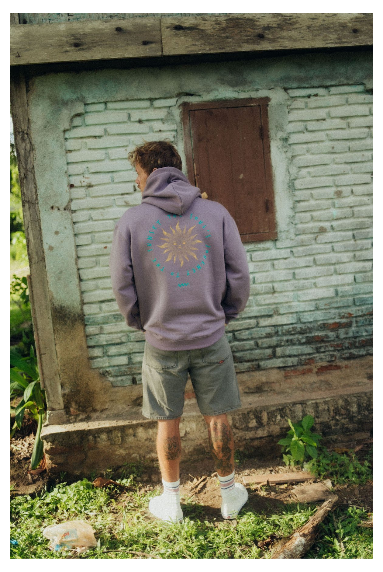 Soul Hoodie - Deep Purple