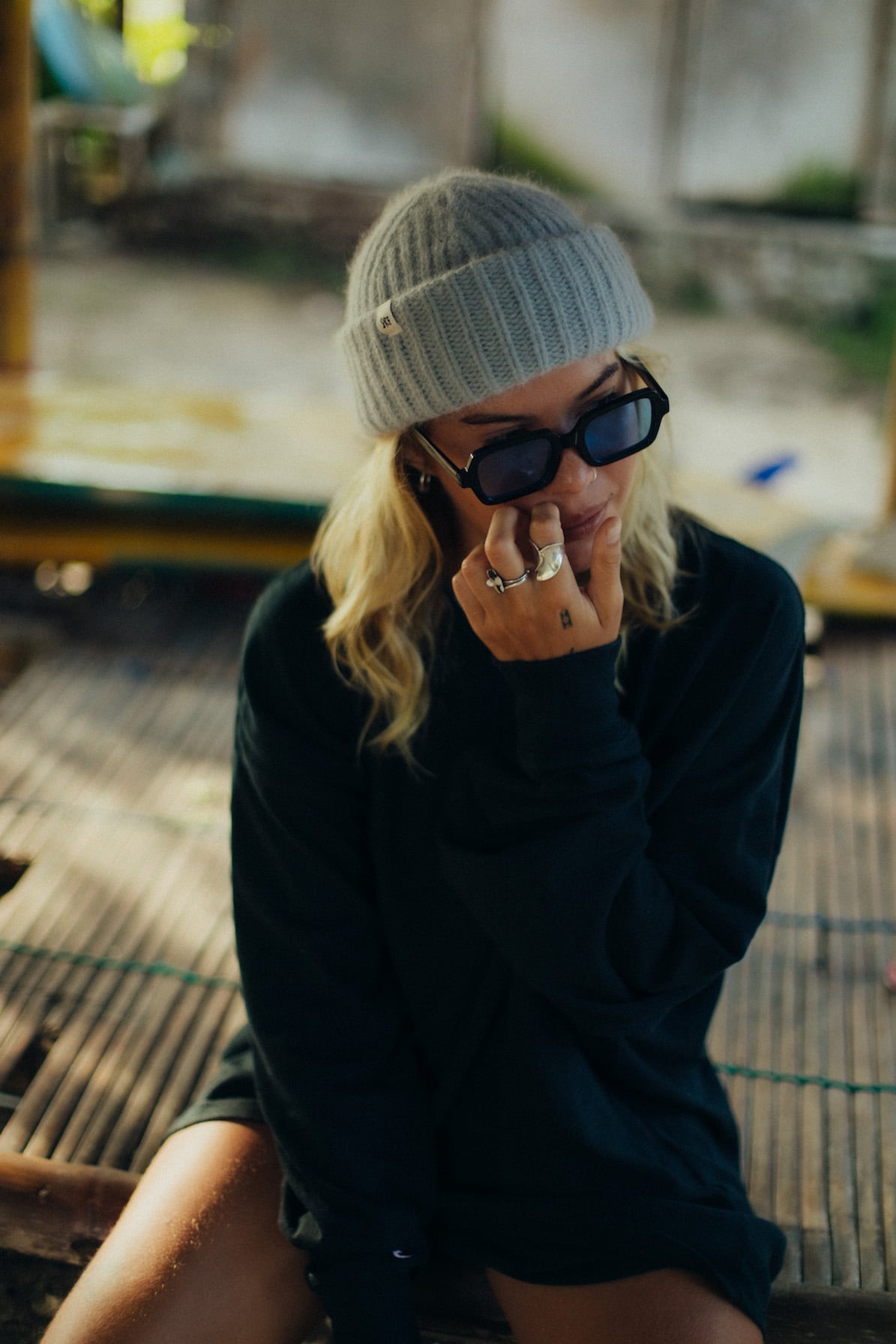 Filipstad Beanie - Light Grey