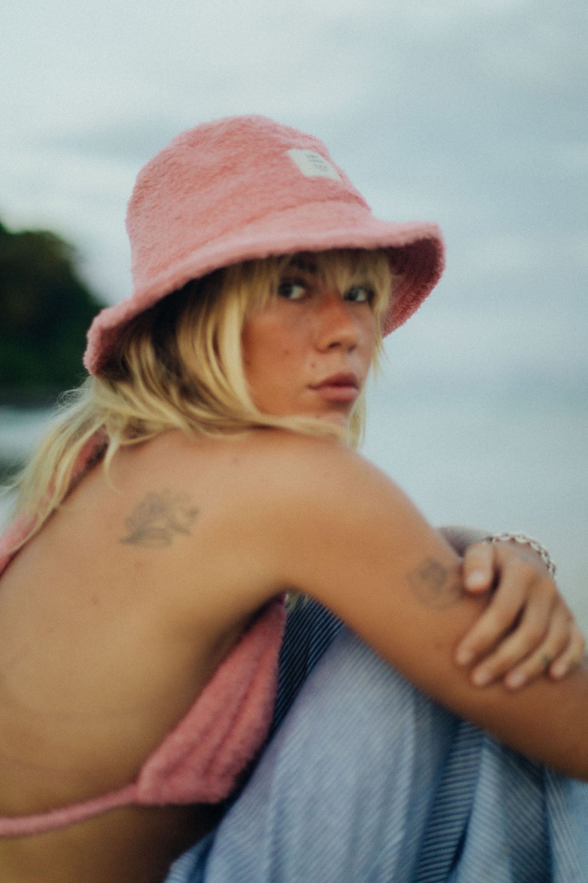 Frotte Bucket - Flamingo Pink Frotte Bucket - Flamingo Pink