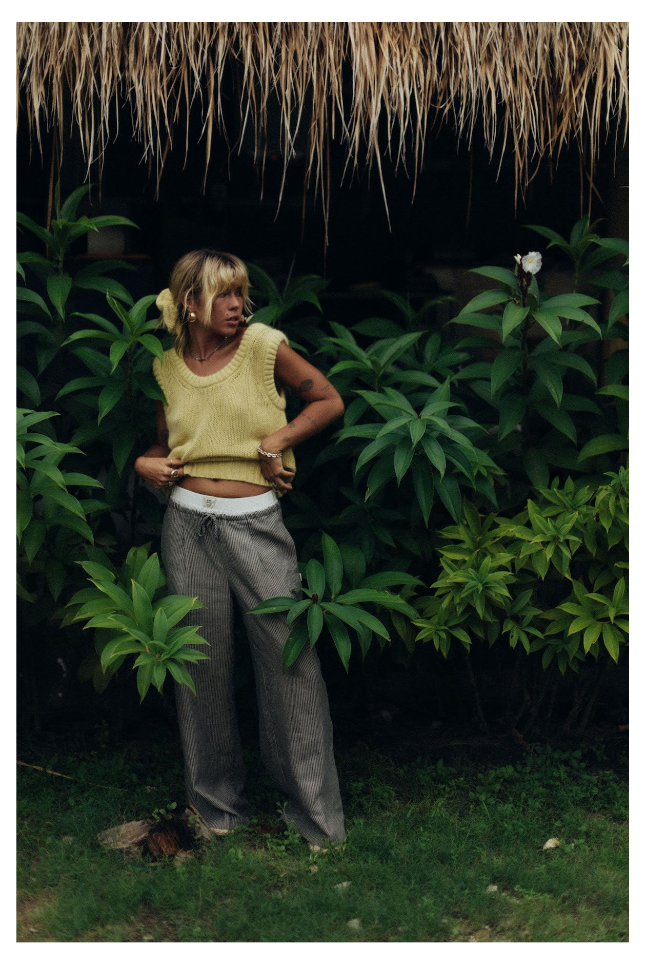 Mellow Yellow Fluffy Scrunchie