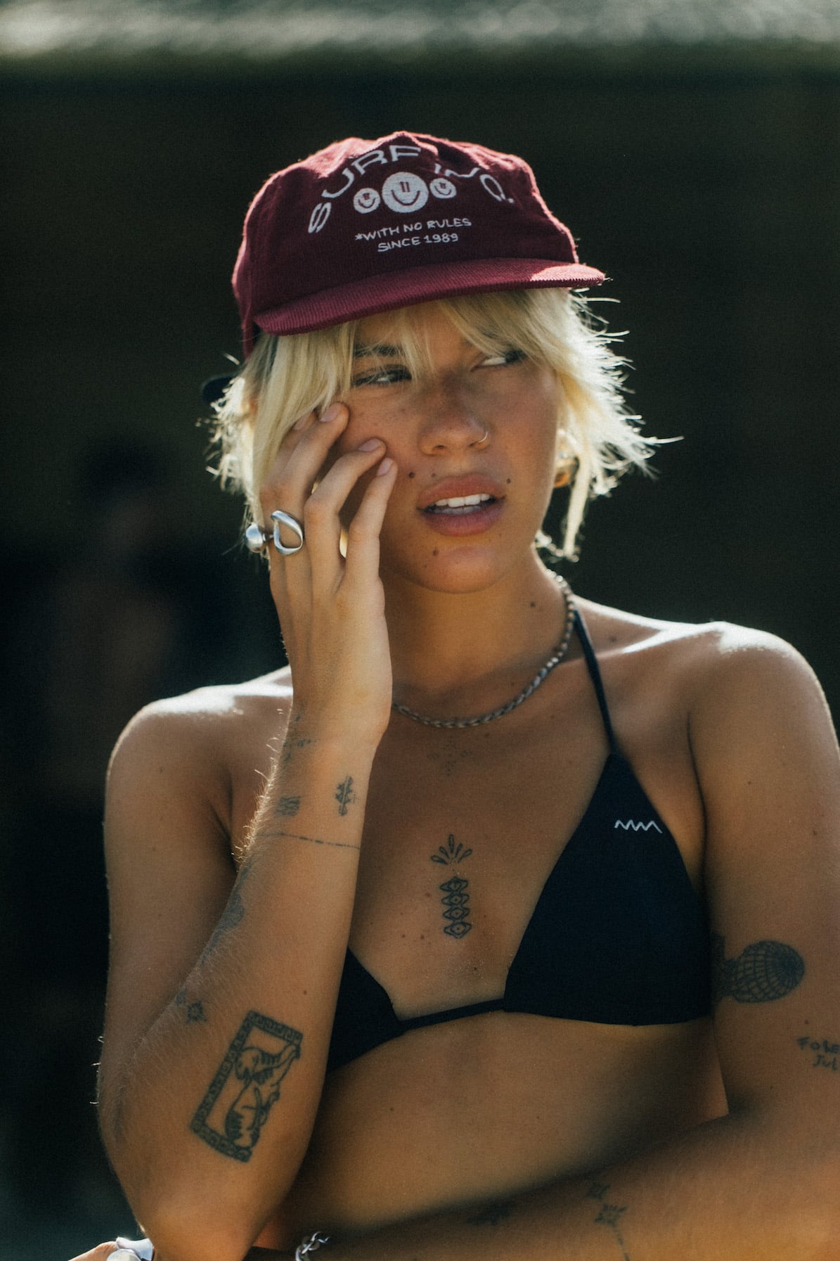 Lombok Bikini Bra - Space Black